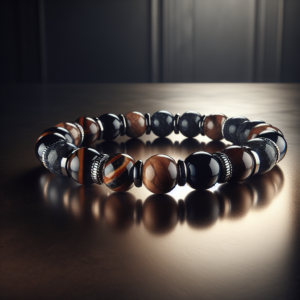 Men's Jasper Beaded Bracelet No.19
