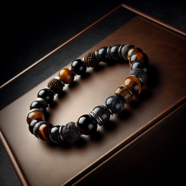 Men's Jasper Beaded Bracelet No.29