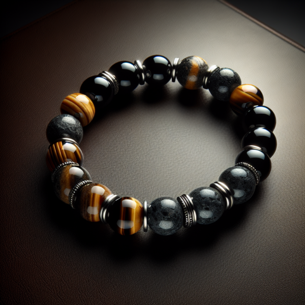Men's Jasper Beaded Bracelet No.39