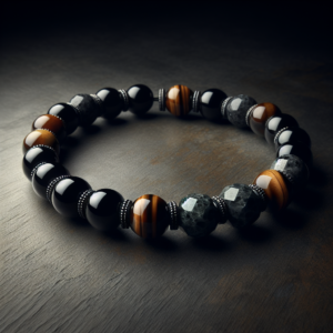 Men's Jasper Beaded Bracelet No.49