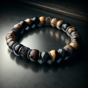 Men's Jasper Beaded Bracelet No.89