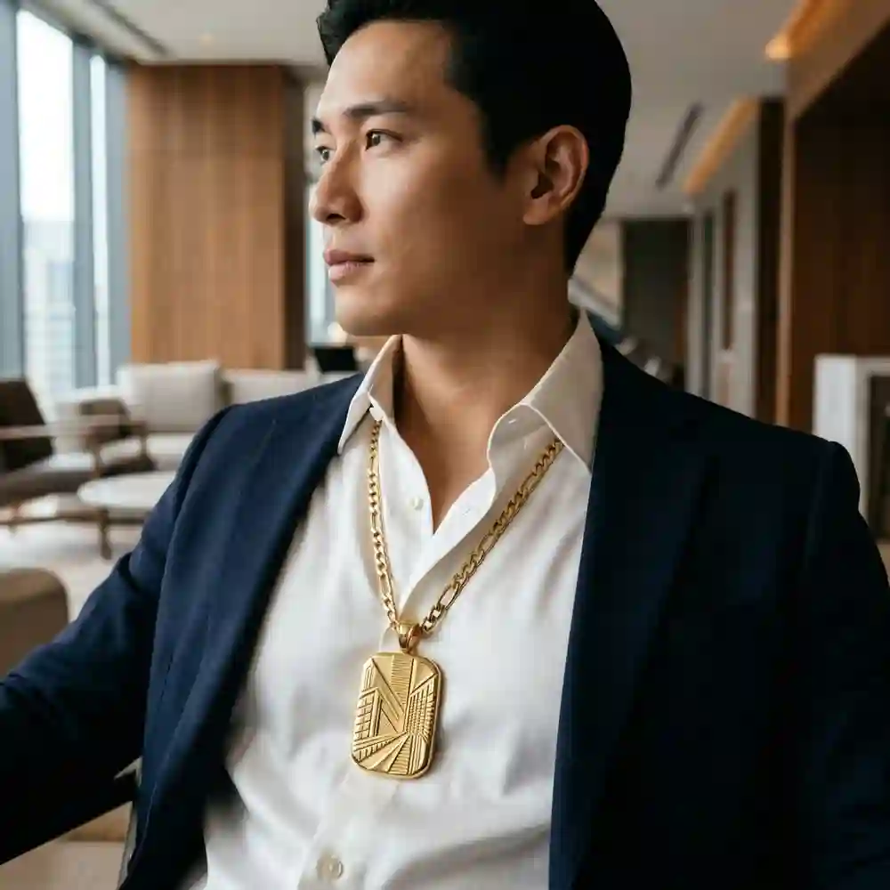 Talismanic Pendant 18K Gold